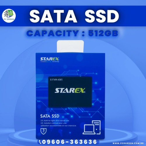 Starex 512 GB Internal SATA SSD